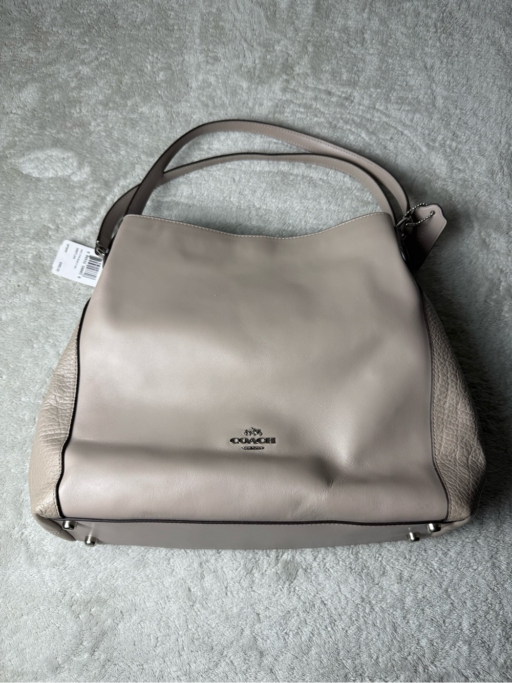 Coach Edie 31 Shoulder Bag in Taupe